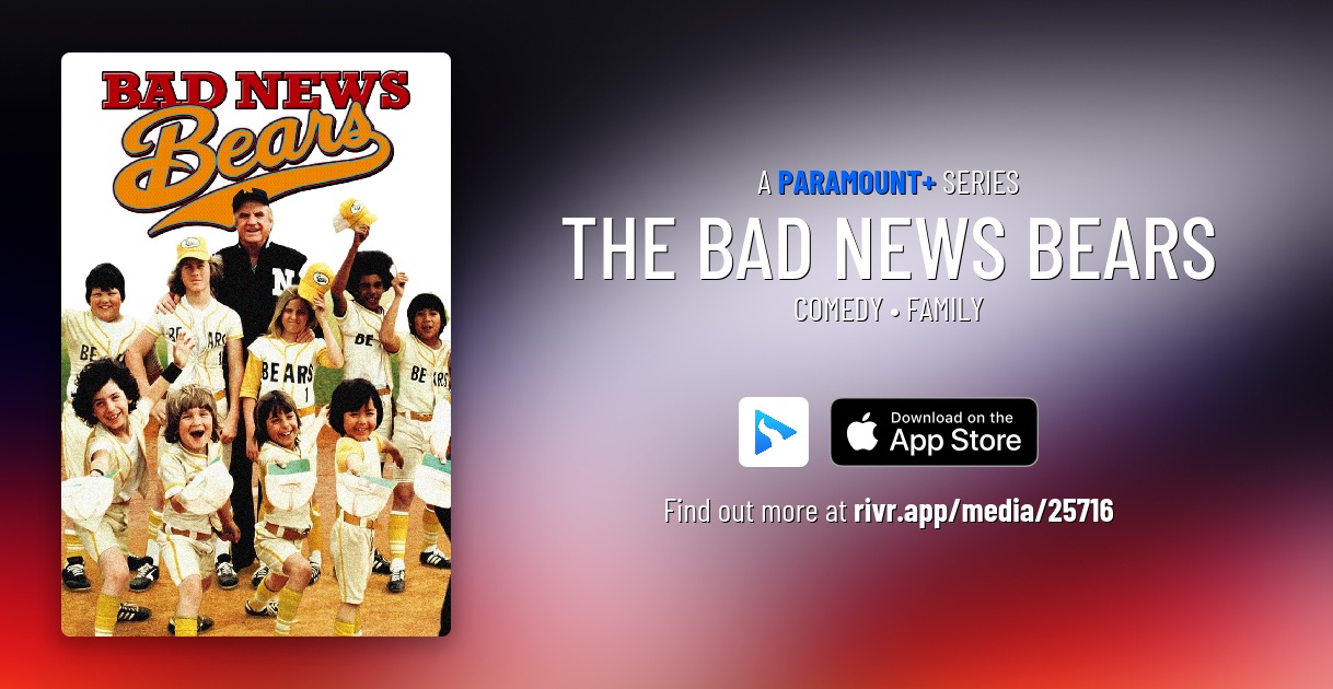The Bad News Bears | Originals for Paramount+